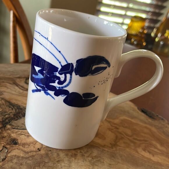 Gilitzer Porzellan Ocean Blue Mug Made in Germany, Signed - Picture 1 of 7